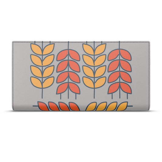Spikelet Grey Travel Wallet
