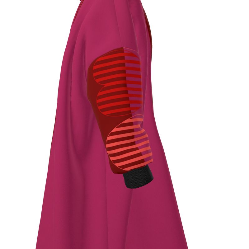 Red Hearts Waterproof Changing Robe