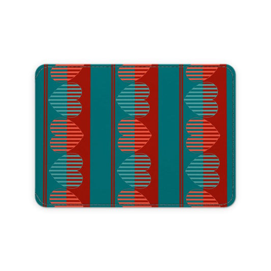 Designer Turquoise Leather Oyster Card Case