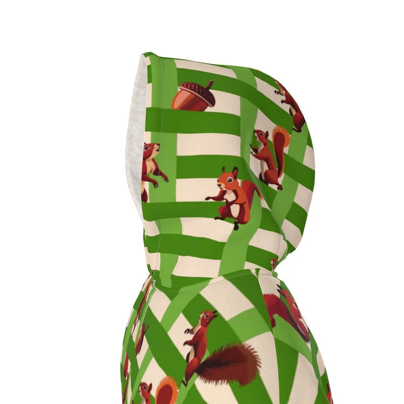 Squirrel Play Beige Waterproof Changing Robe