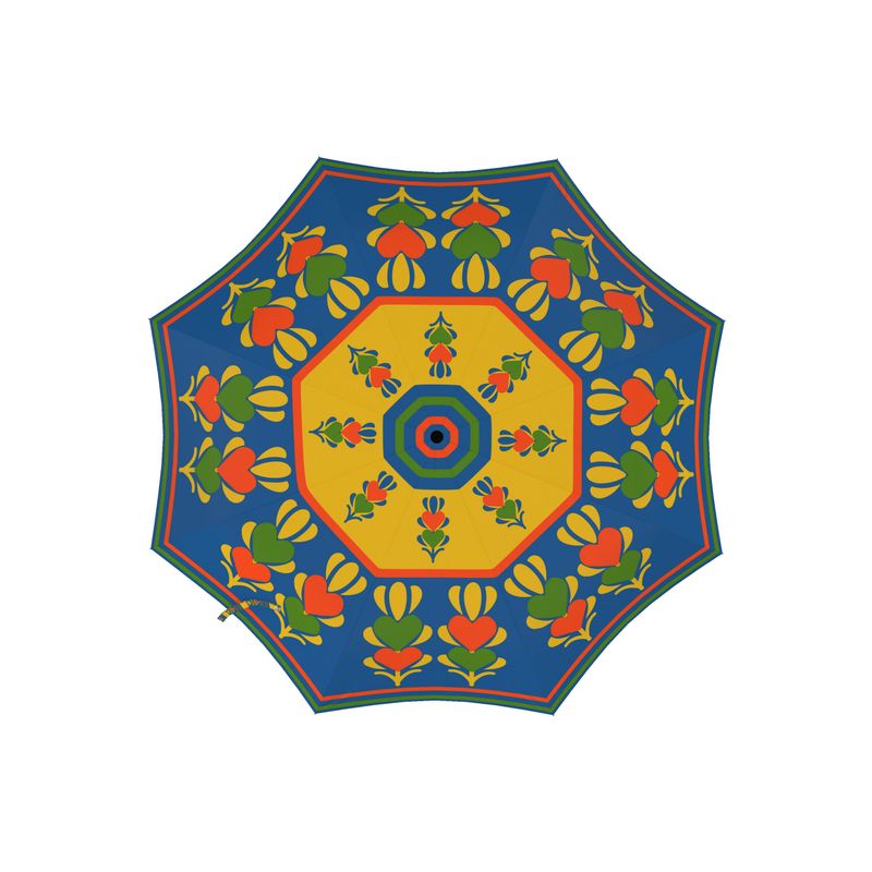 Growing Hearts Blue Umbrella