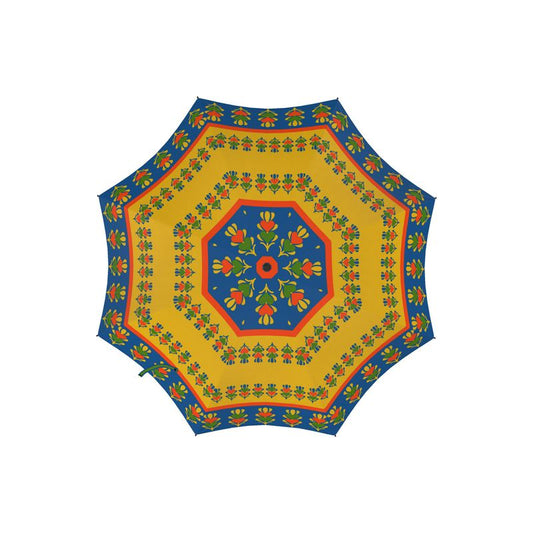 Yellow Growing Hearts Umbrella