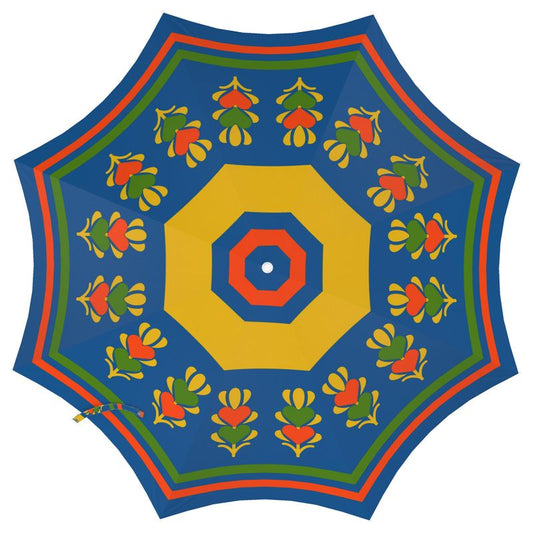 Children Growing Hearts Umbrella White Handle