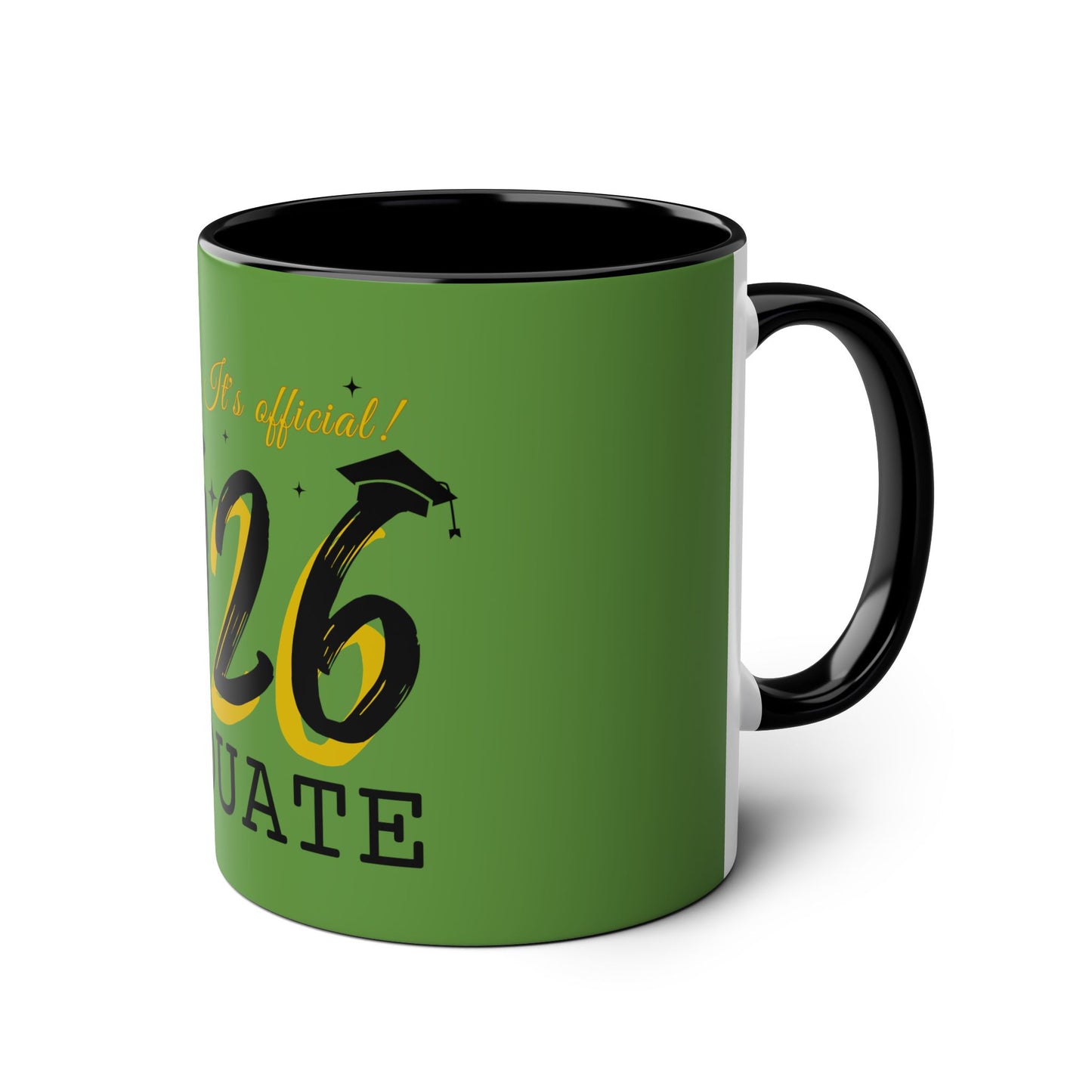 Graduate 2026 Two-Tone Coffee Mugs, 11oz