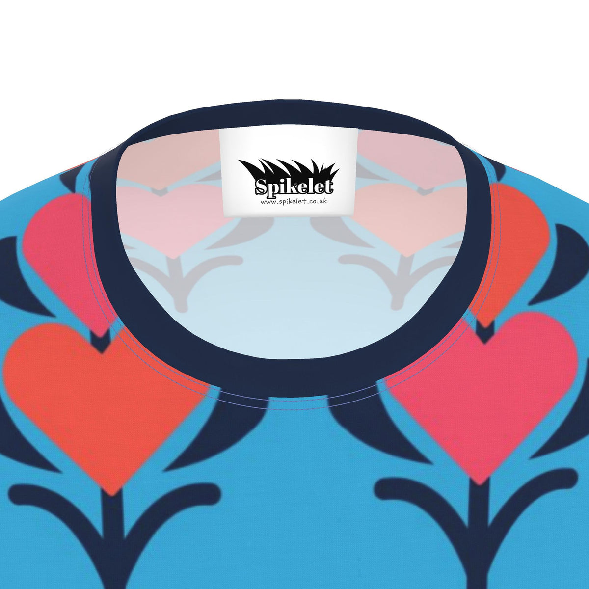 The Growing Hearts Unisex Long Sleeve T-Shirt with fabric and fit options to chose from