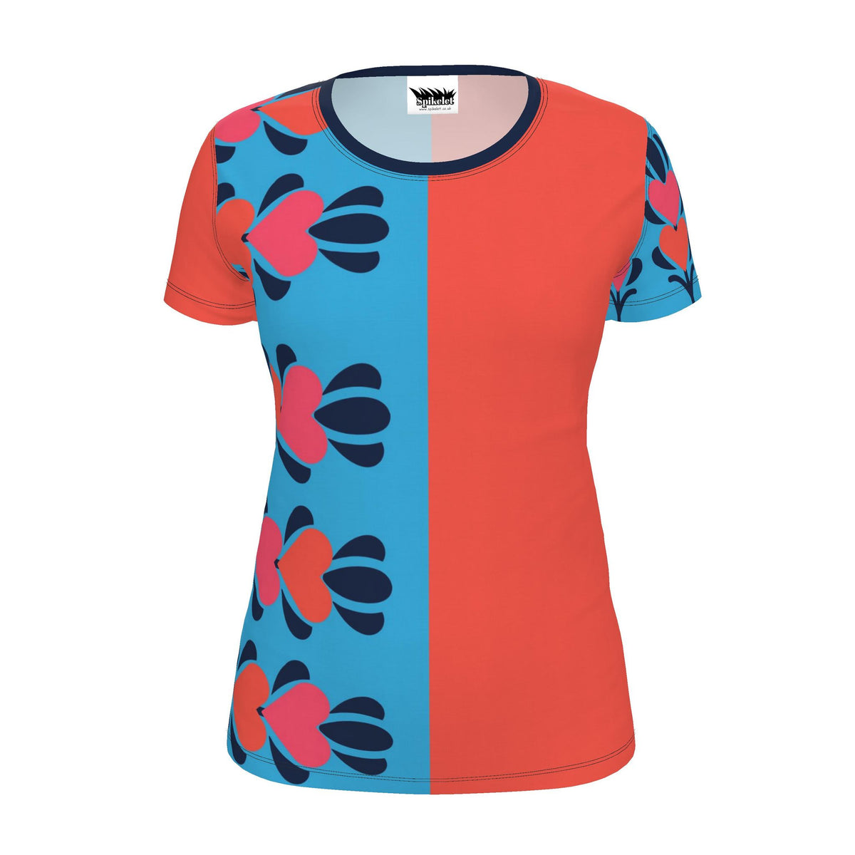The Growing Hearts Asymmetric Women's T-Shirt