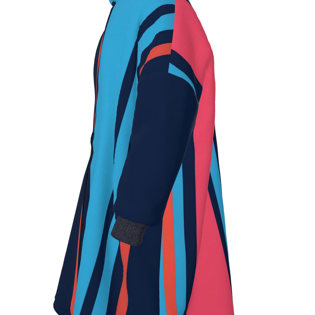 Stripy Waterproof Changing Robe