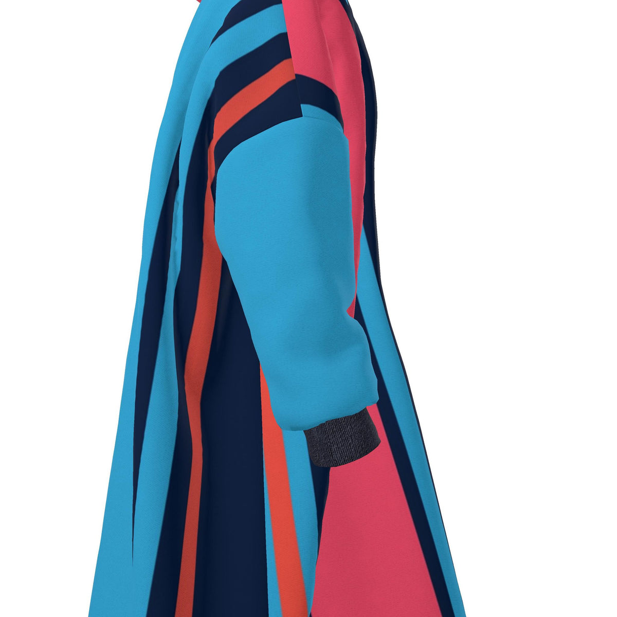 Stripy Waterproof Changing Robe