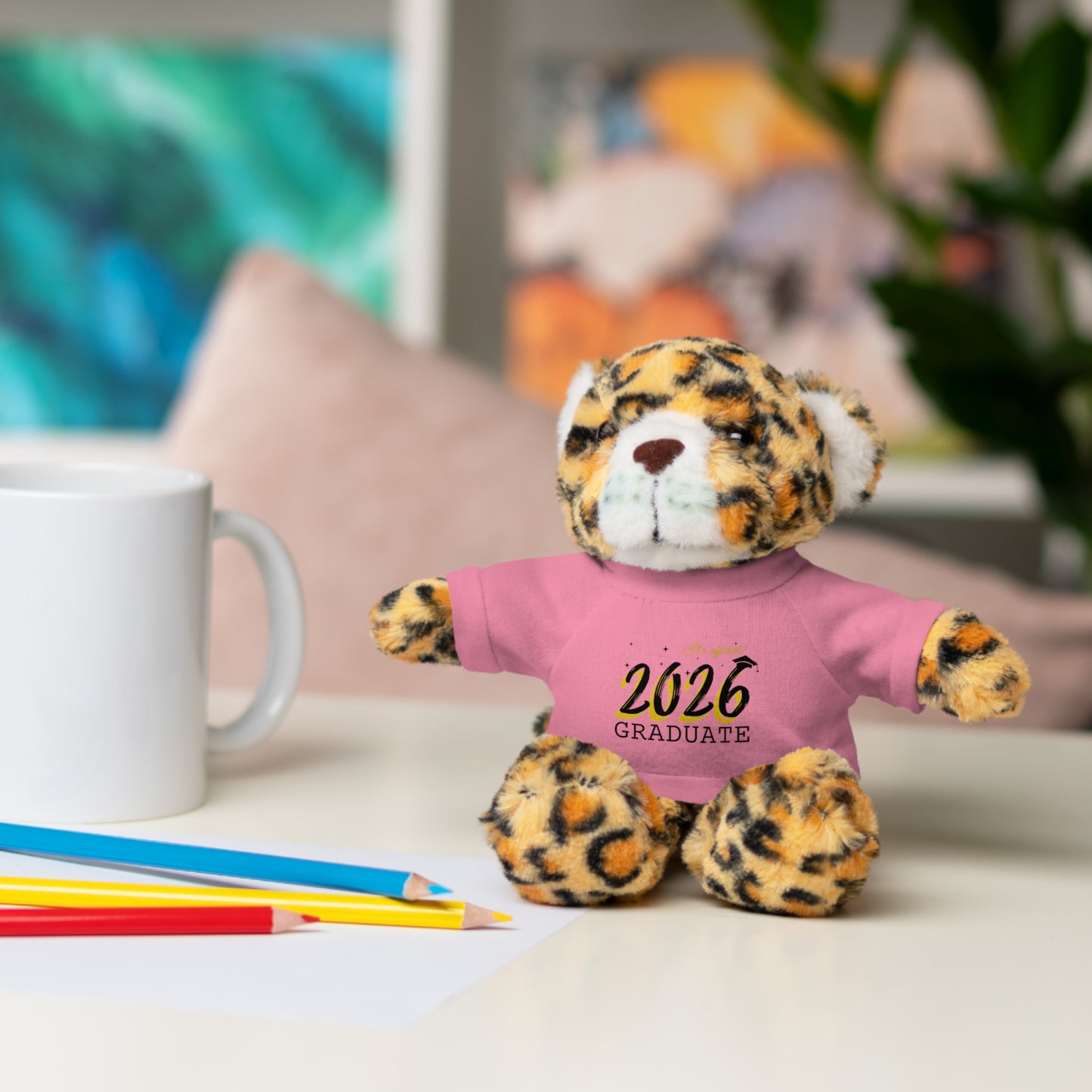 2026 Graduate Stuffed Animals with Tee