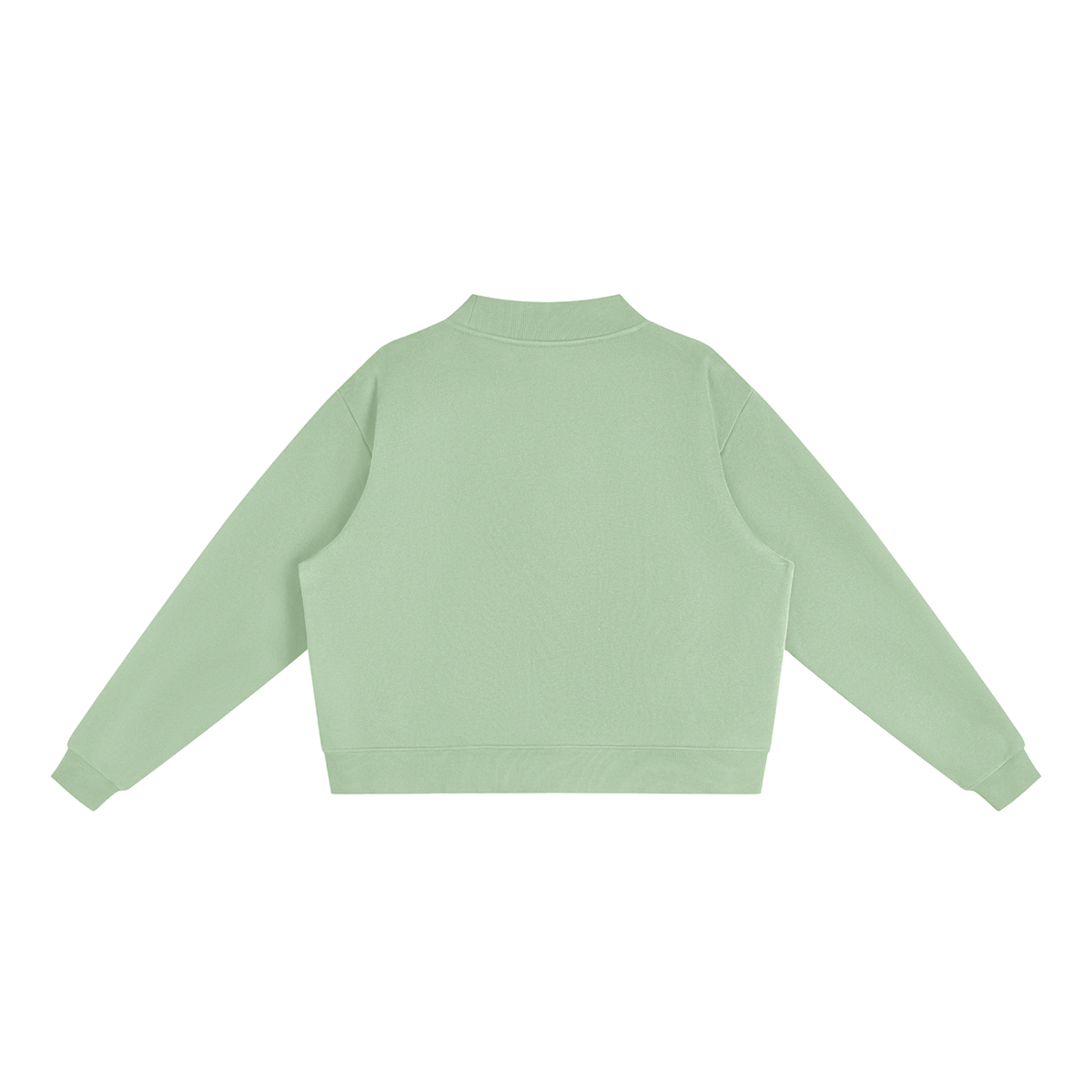 Christmas is Loading Fleece Mock-Neck Crew Sweatshirt