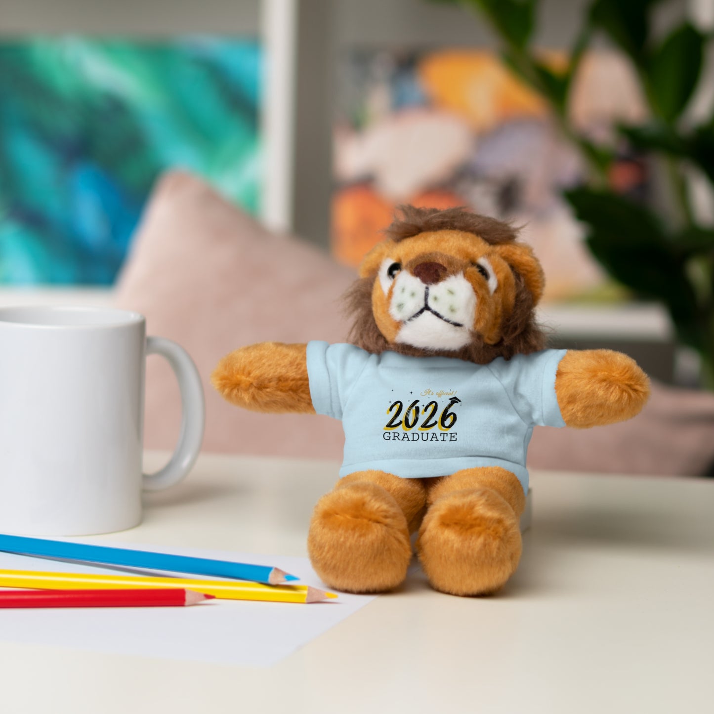 2026 Graduate Stuffed Animals with Tee