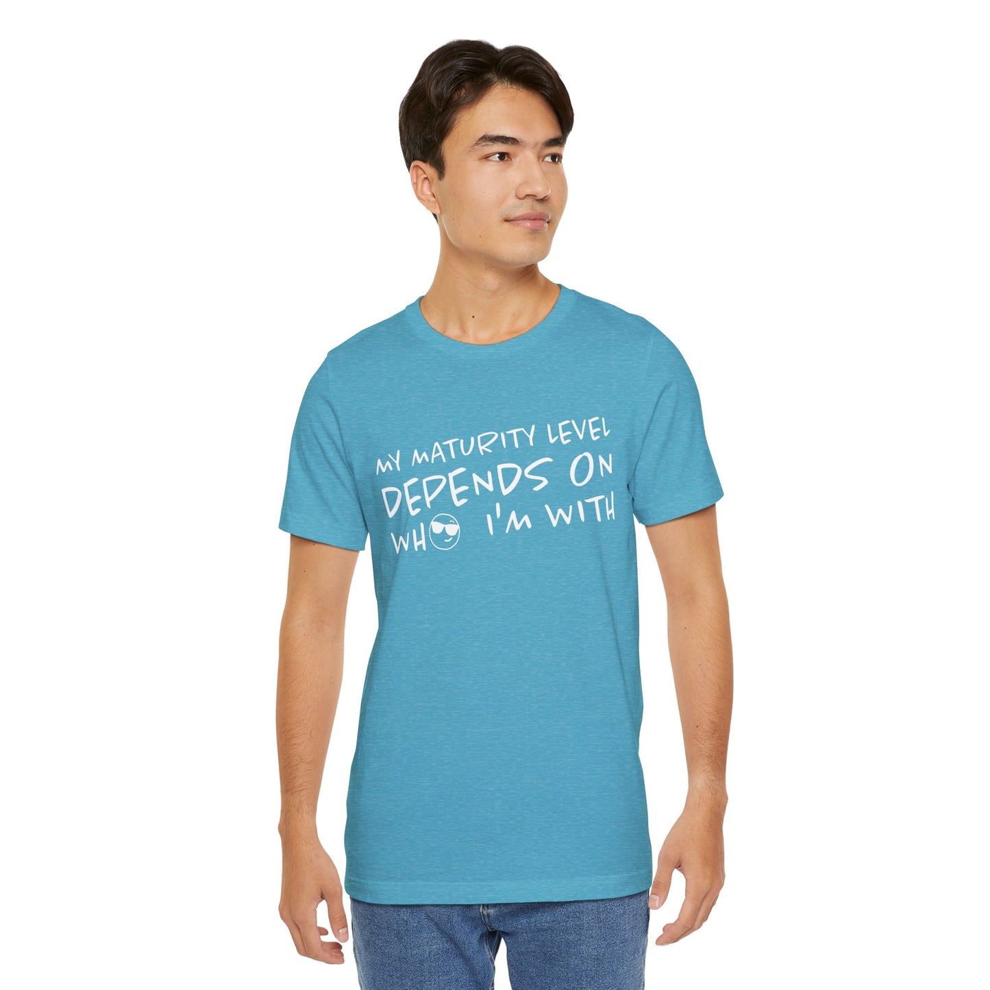 Maturity Unisex Jersey Short Sleeve Tee