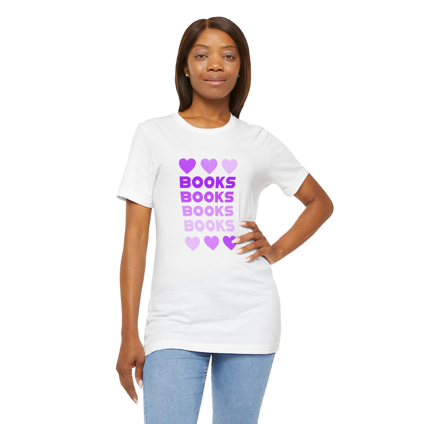 Books Unisex Jersey Short Sleeve Tee