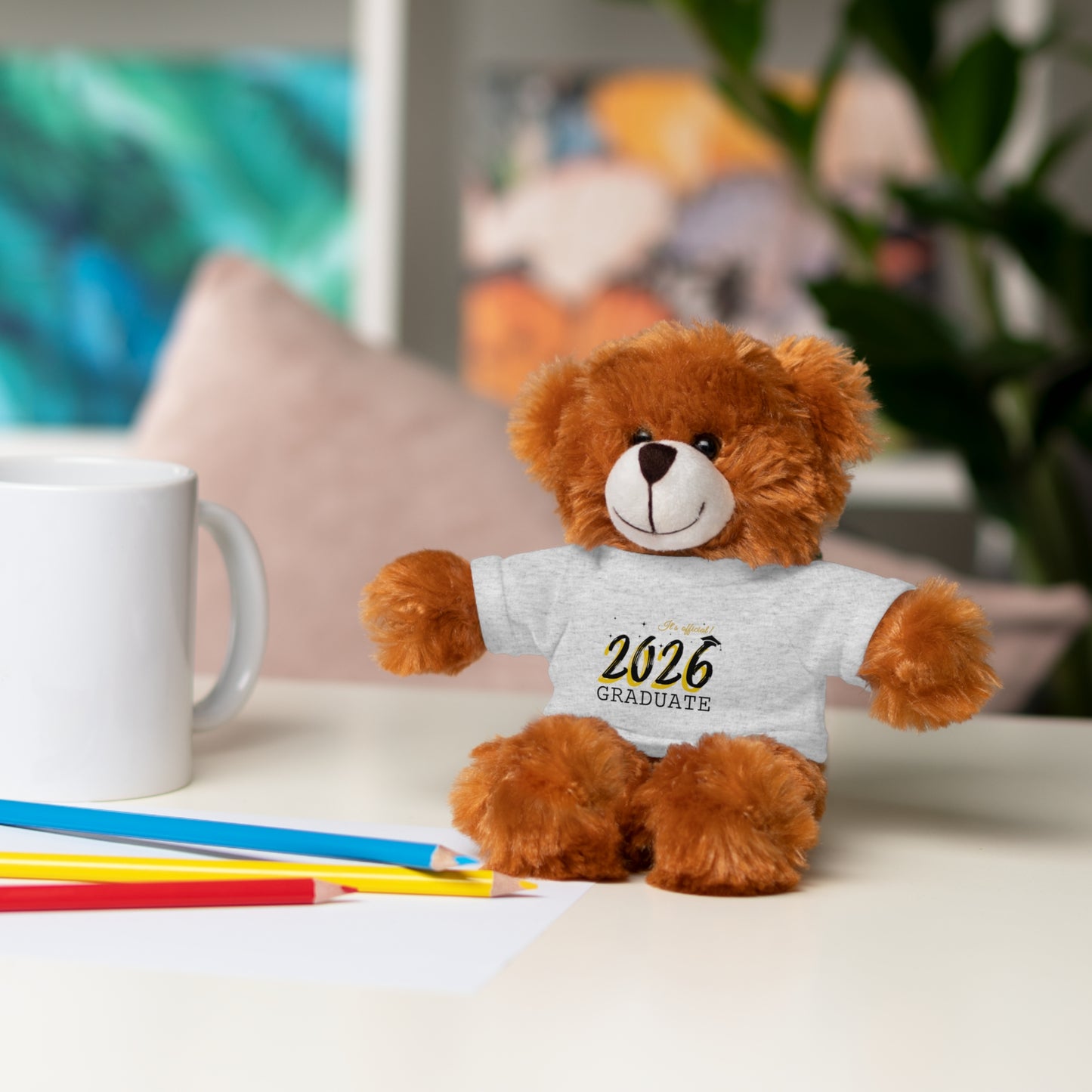 2026 Graduate Stuffed Animals with Tee