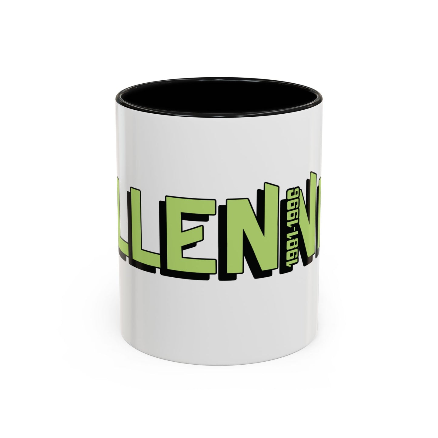 Coffee Mug - Millennial Green Black Accent (11oz)
