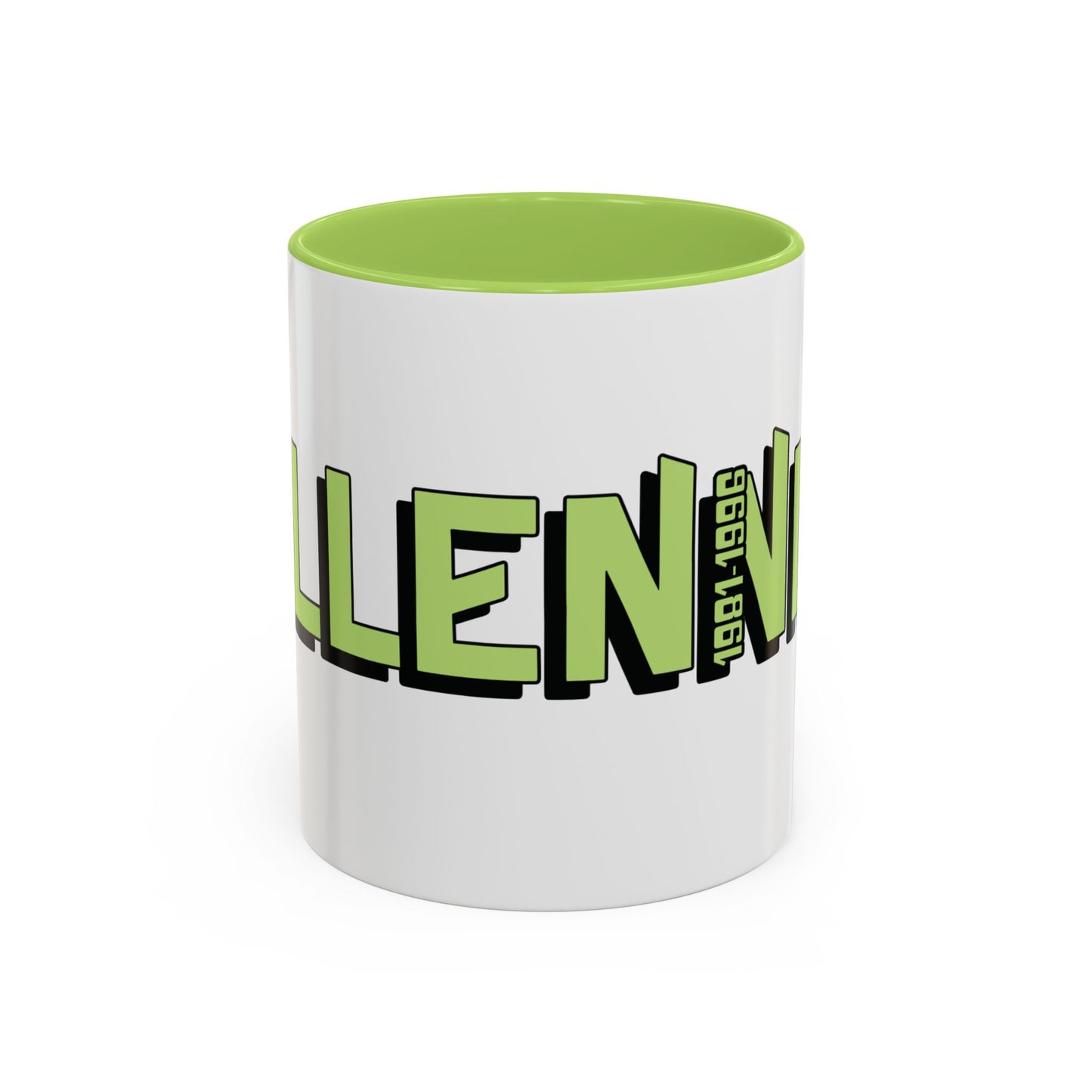 Coffee Mug - Millennial Green Black Accent (11oz)