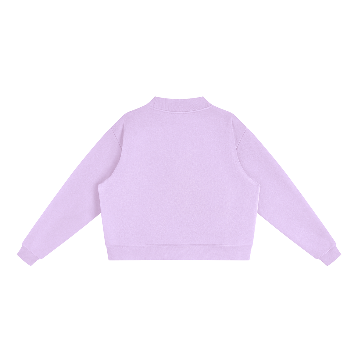 Christmas is Loading Fleece Mock-Neck Crew Sweatshirt