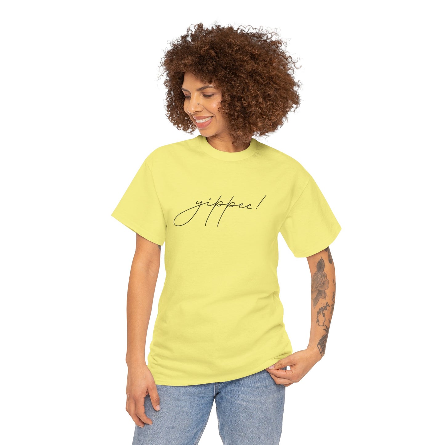 Yippee Unisex Heavy Cotton Tee