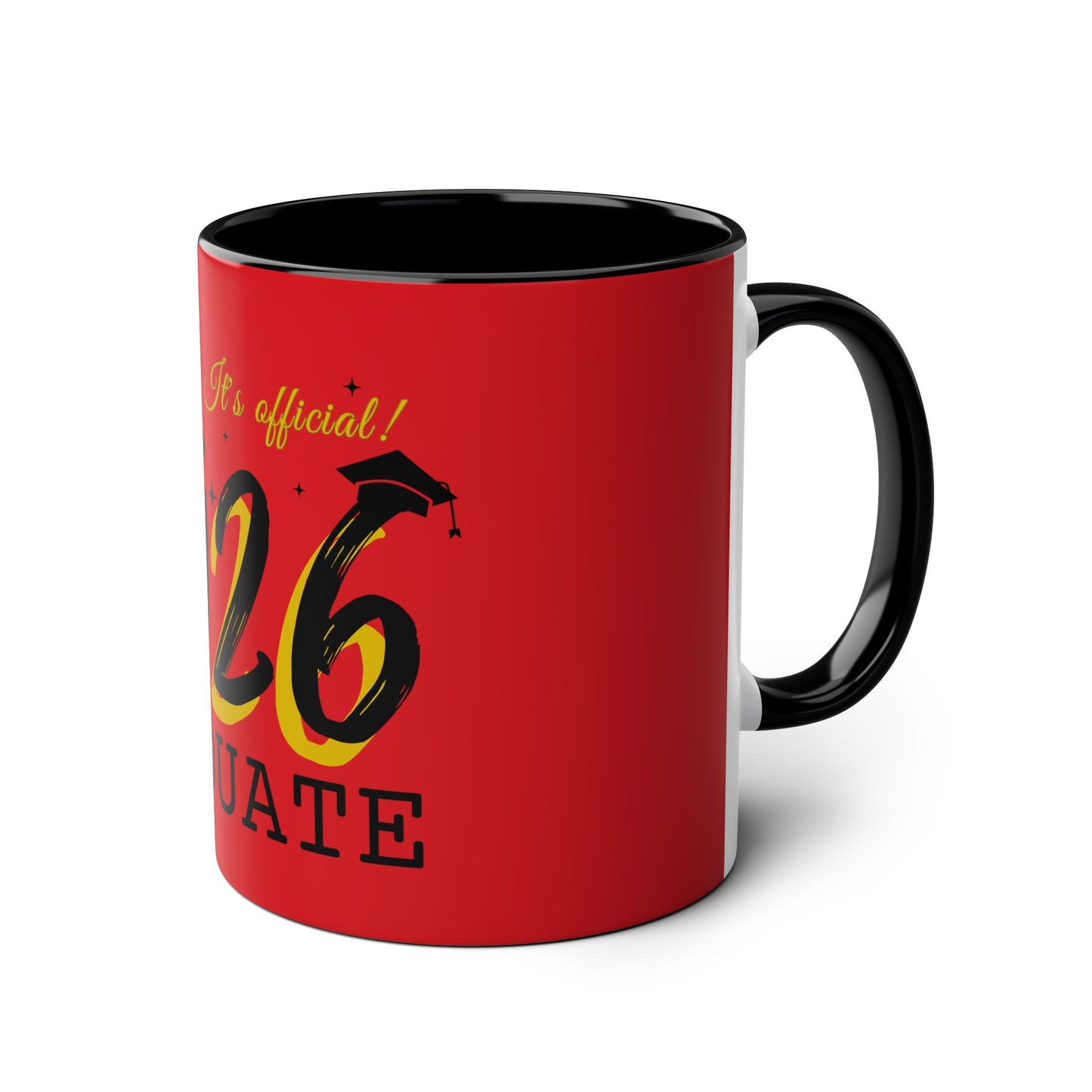 Graduate 2026 Two-Tone Coffee Mugs, 11oz