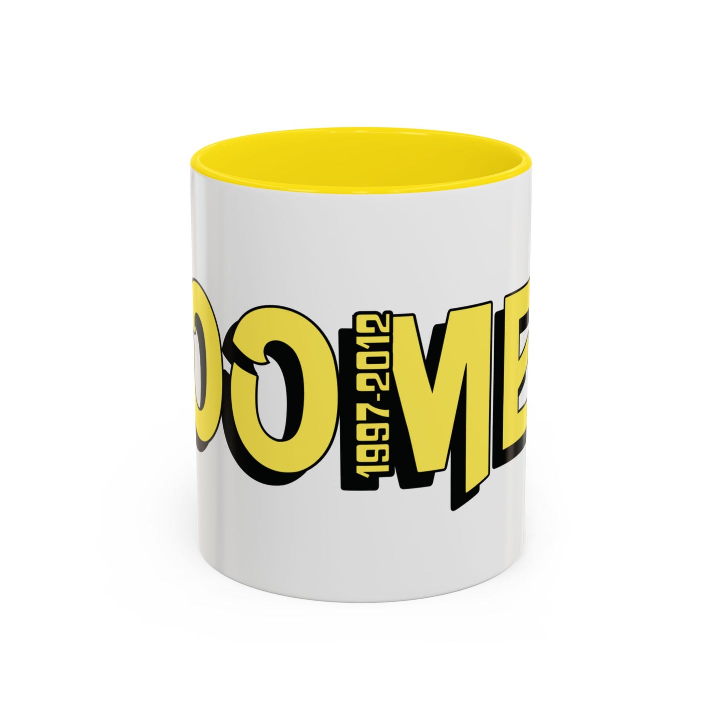 Zoomer Yellow Black Accent Coffee Mug 11oz