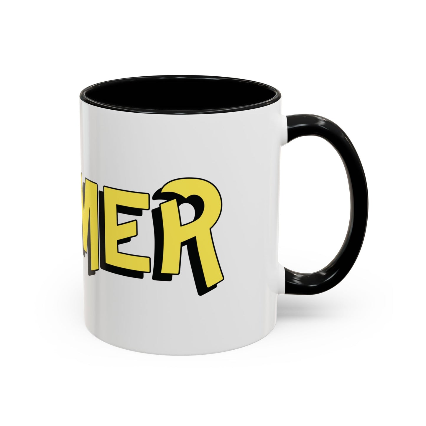 Zoomer Yellow Black Accent Coffee Mug 11oz