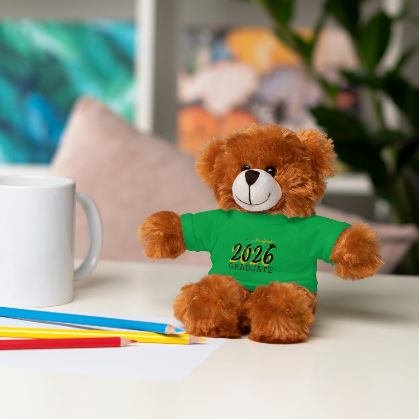 2026 Graduate Stuffed Animals with Tee