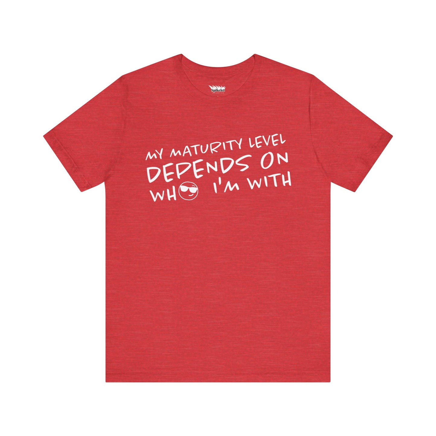 Maturity Unisex Jersey Short Sleeve Tee