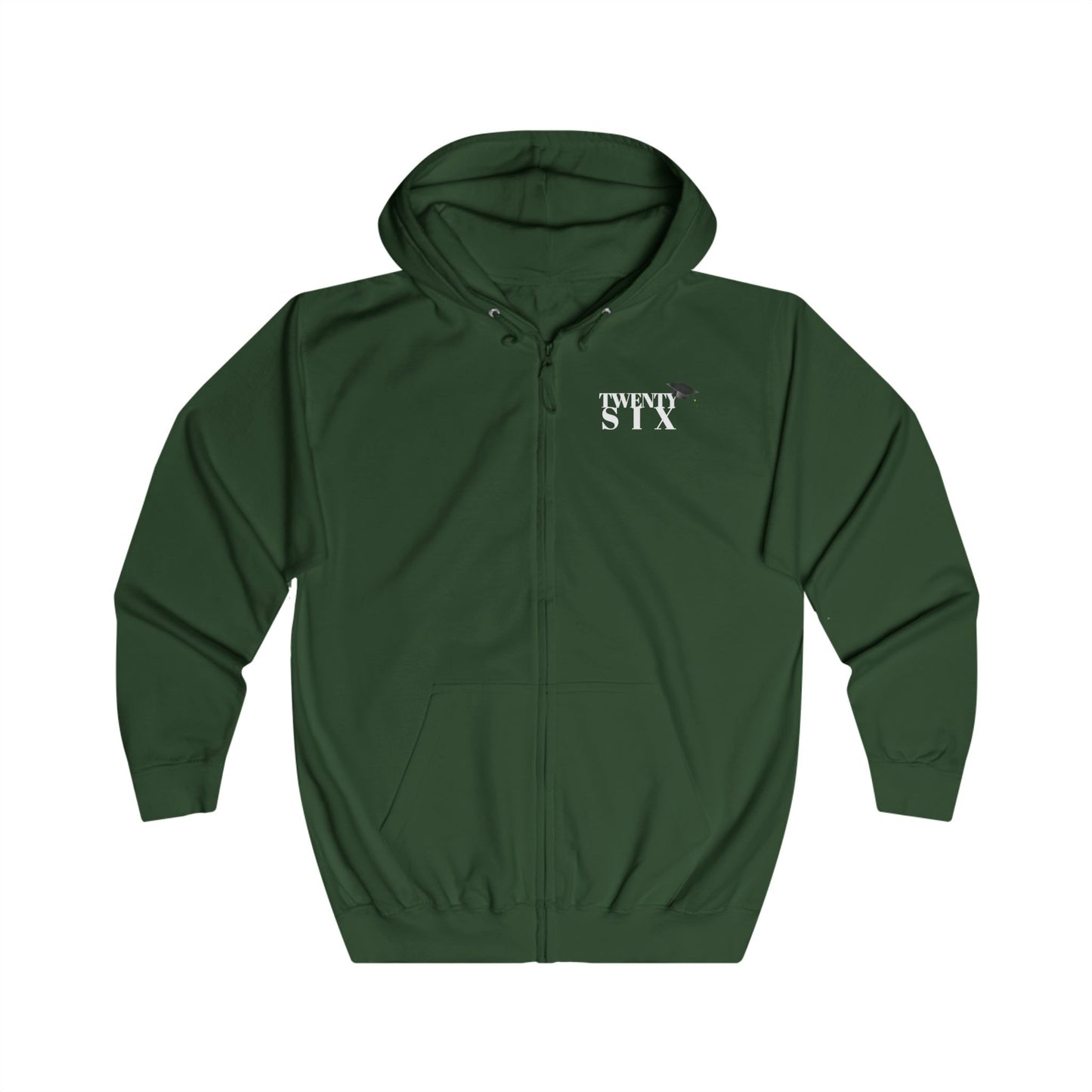 Graduate 2026 Unisex Full Zip Hoodie