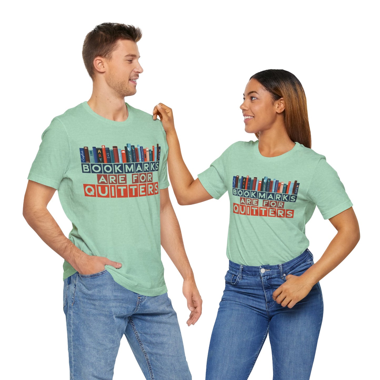 Bookmarks Unisex Jersey Short Sleeve Tee
