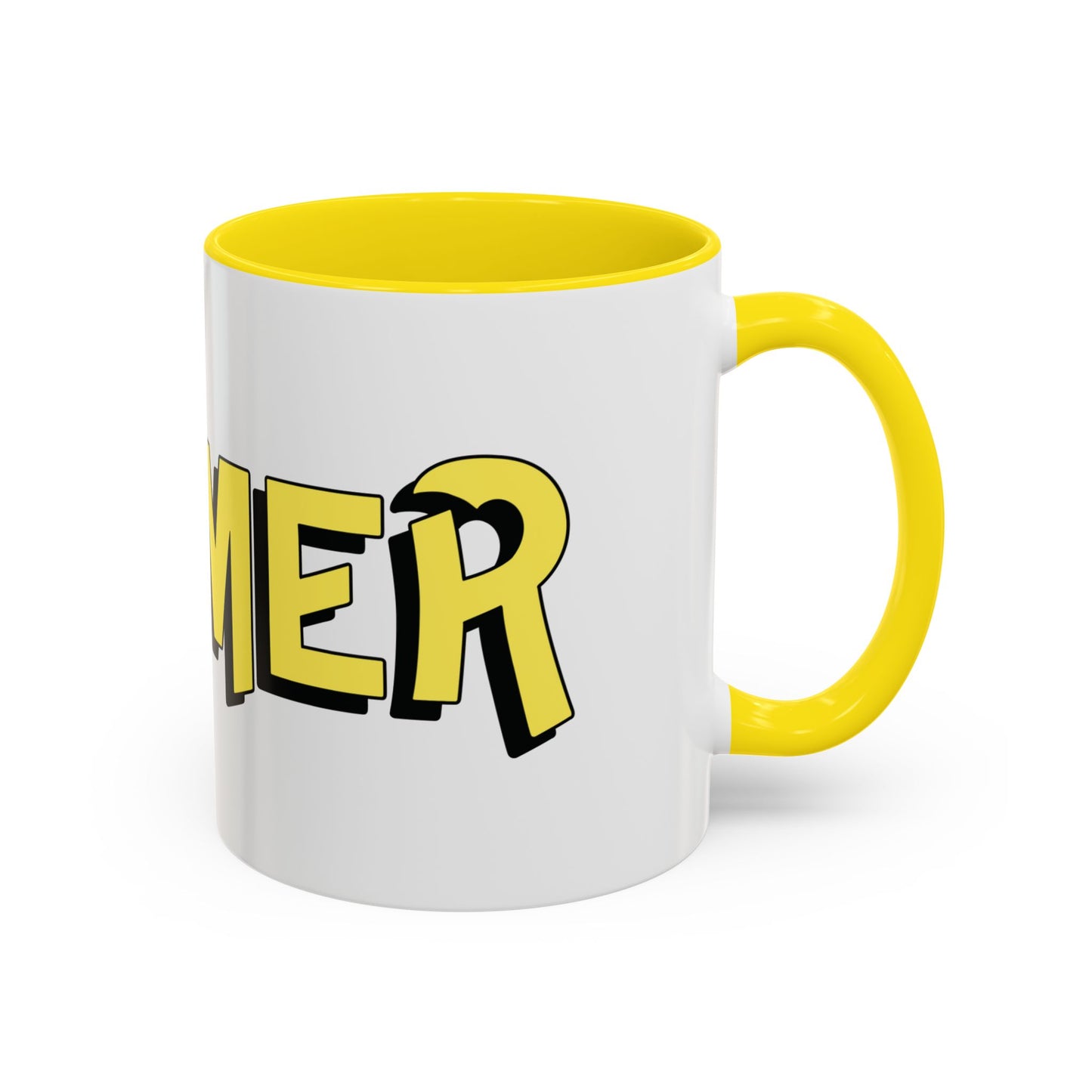 Zoomer Yellow Black Accent Coffee Mug 11oz