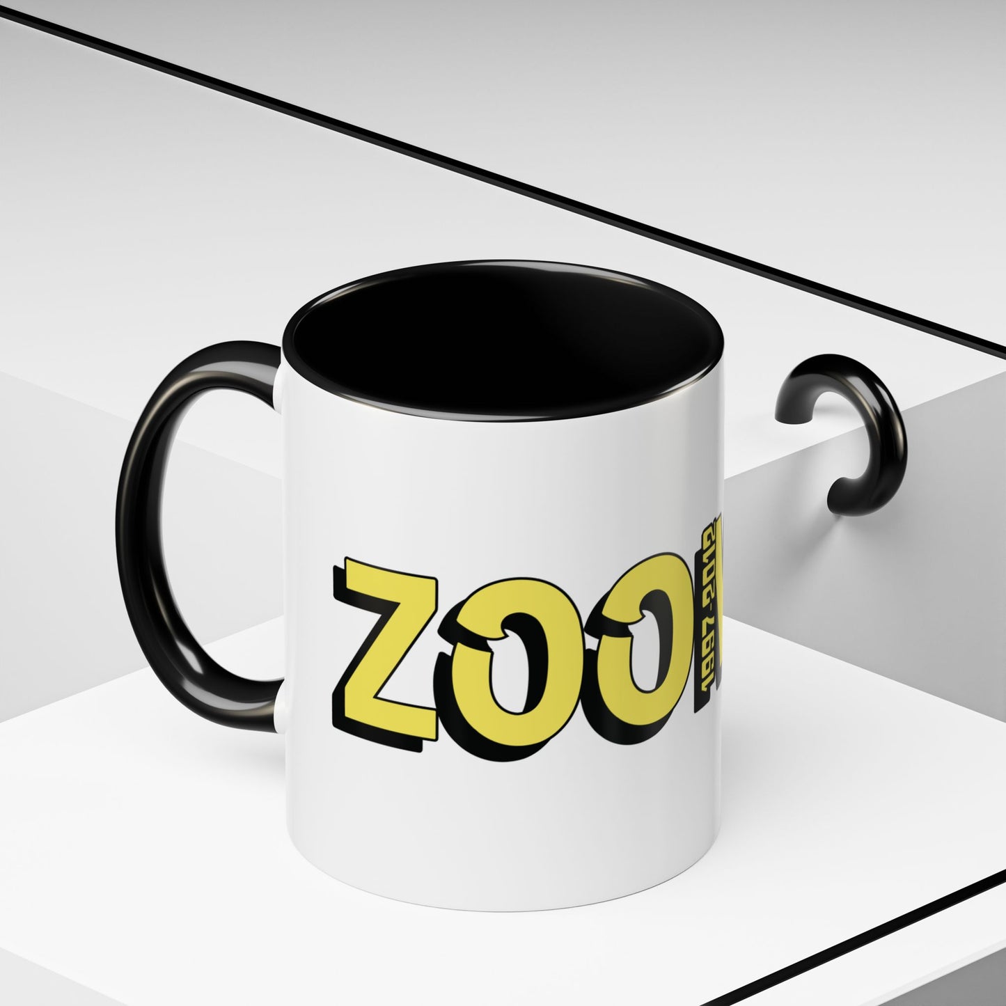 Zoomer Yellow Black Accent Coffee Mug 11oz