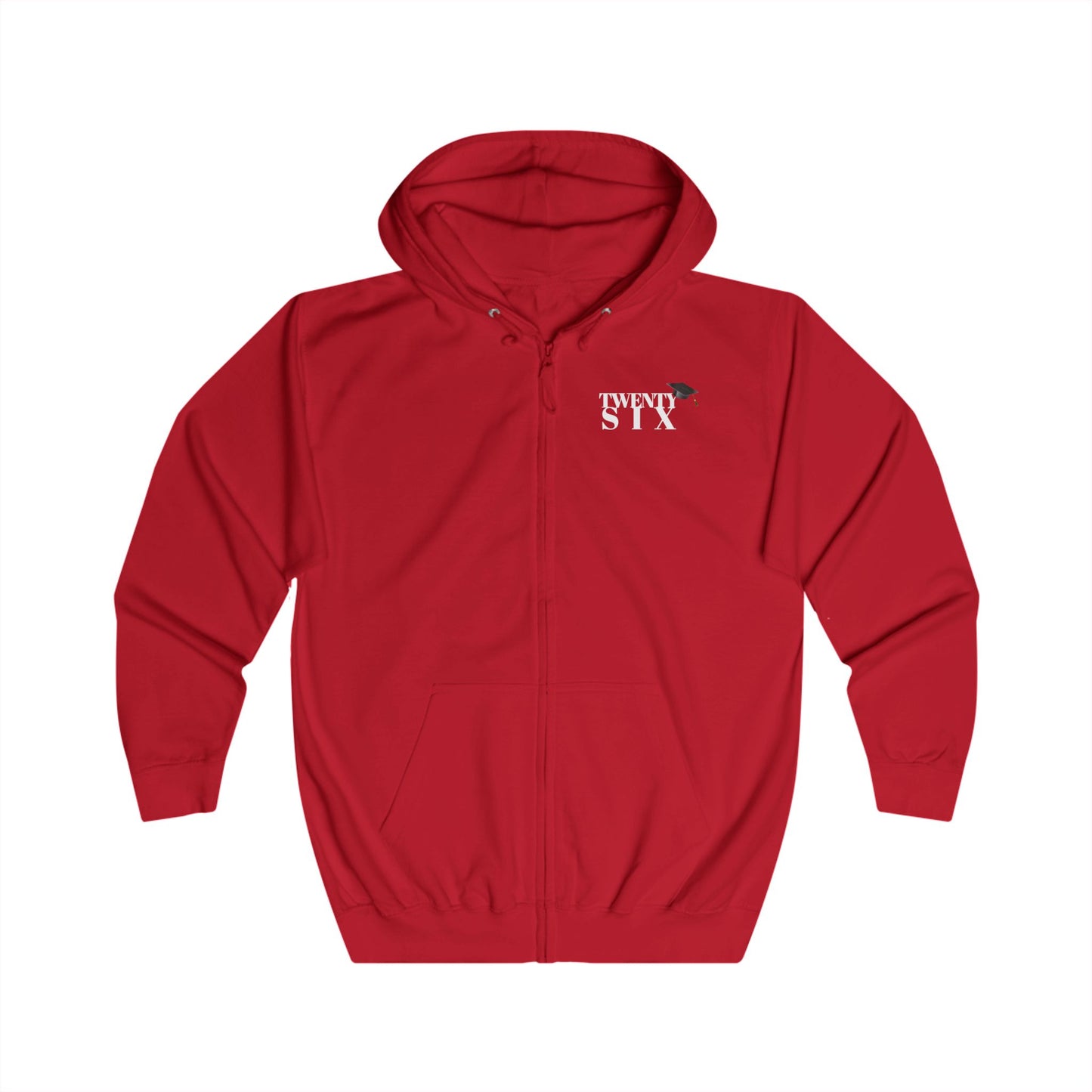Graduate 2026 Unisex Full Zip Hoodie