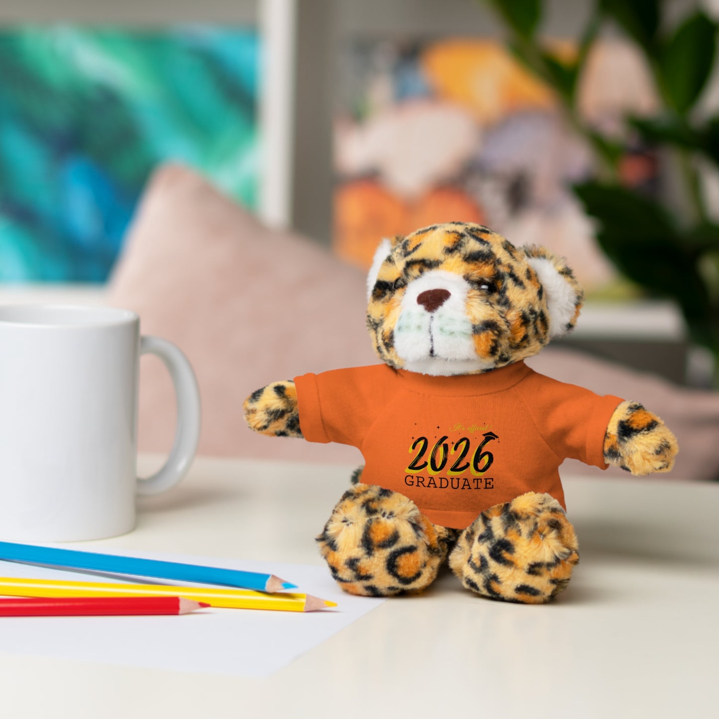 2026 Graduate Stuffed Animals with Tee