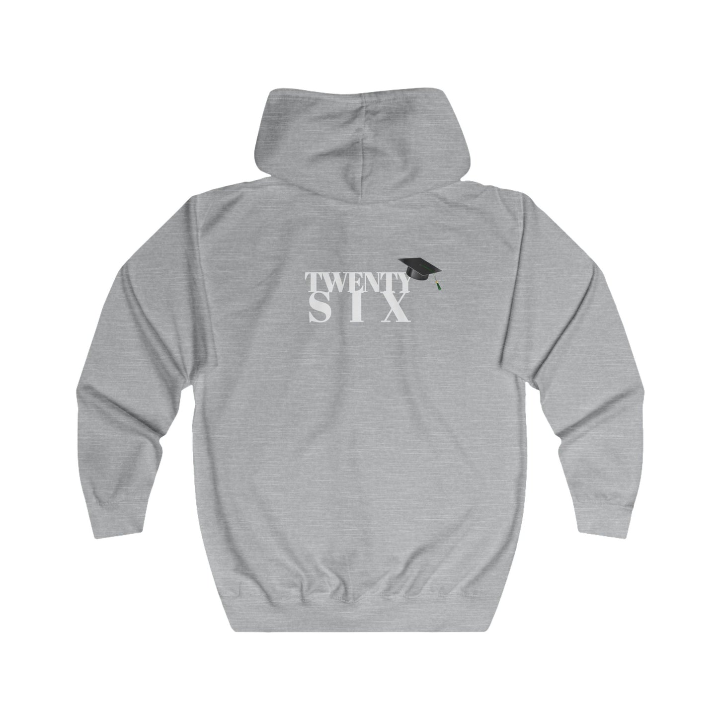 Graduate 2026 Unisex Full Zip Hoodie