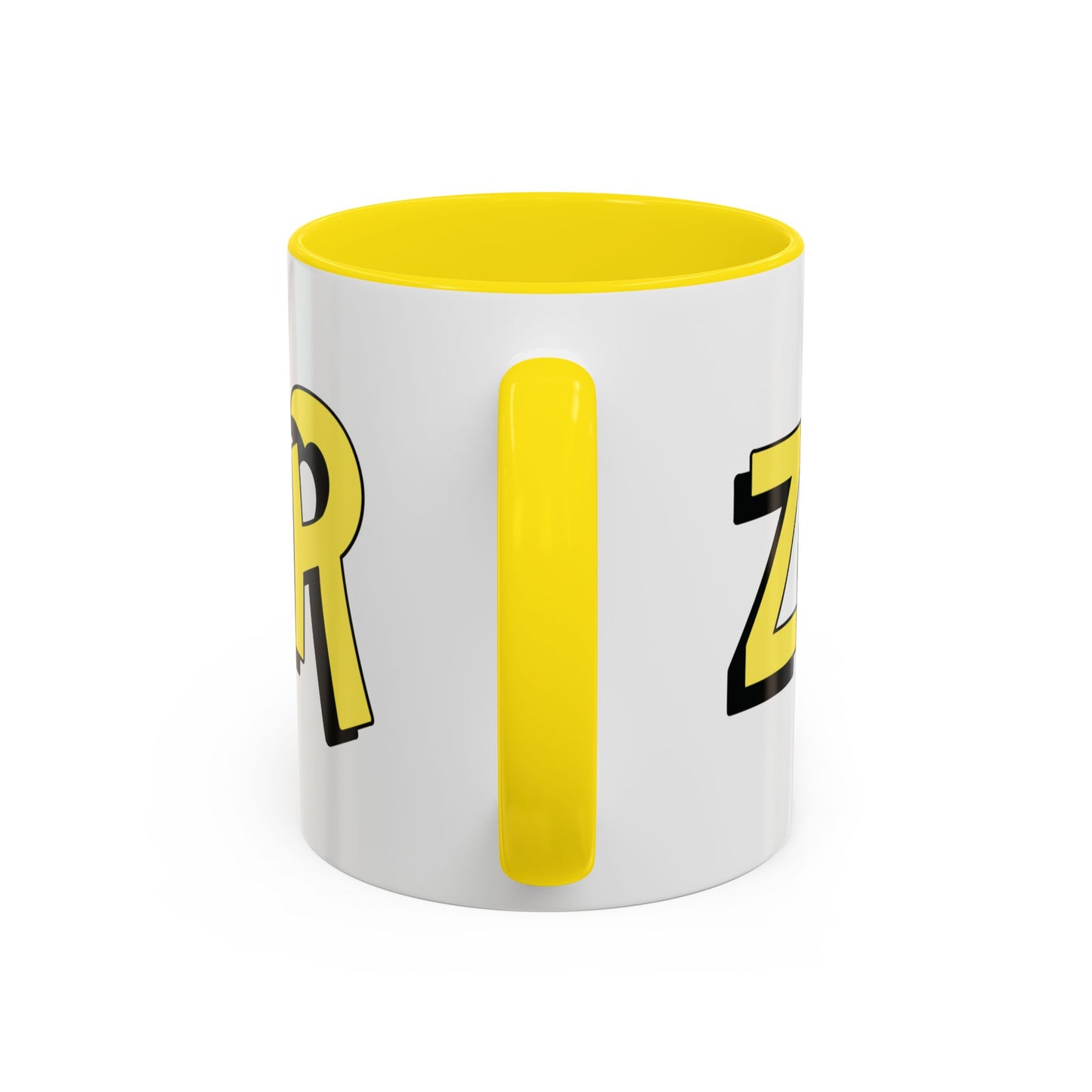 Zoomer Yellow Black Accent Coffee Mug 11oz