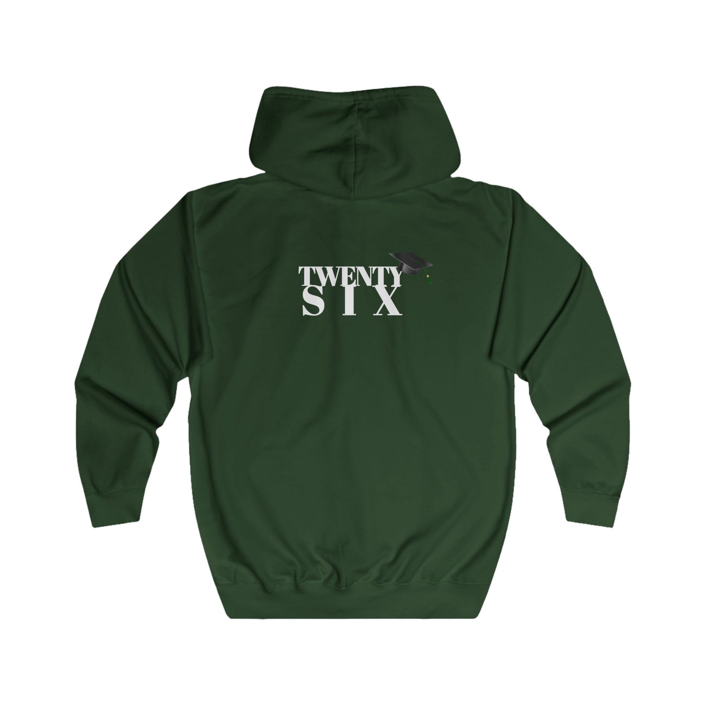 Graduate 2026 Unisex Full Zip Hoodie