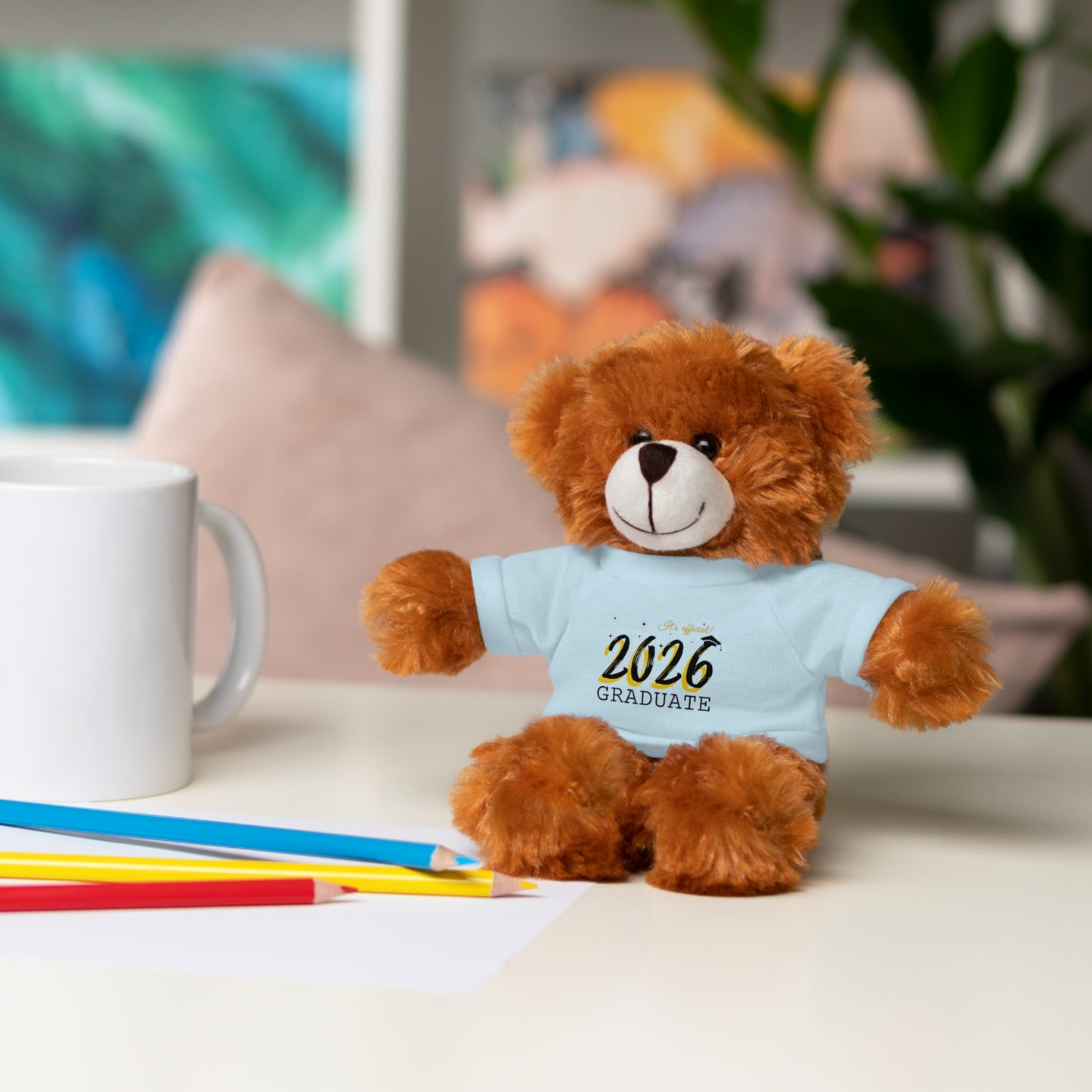 2026 Graduate Stuffed Animals with Tee