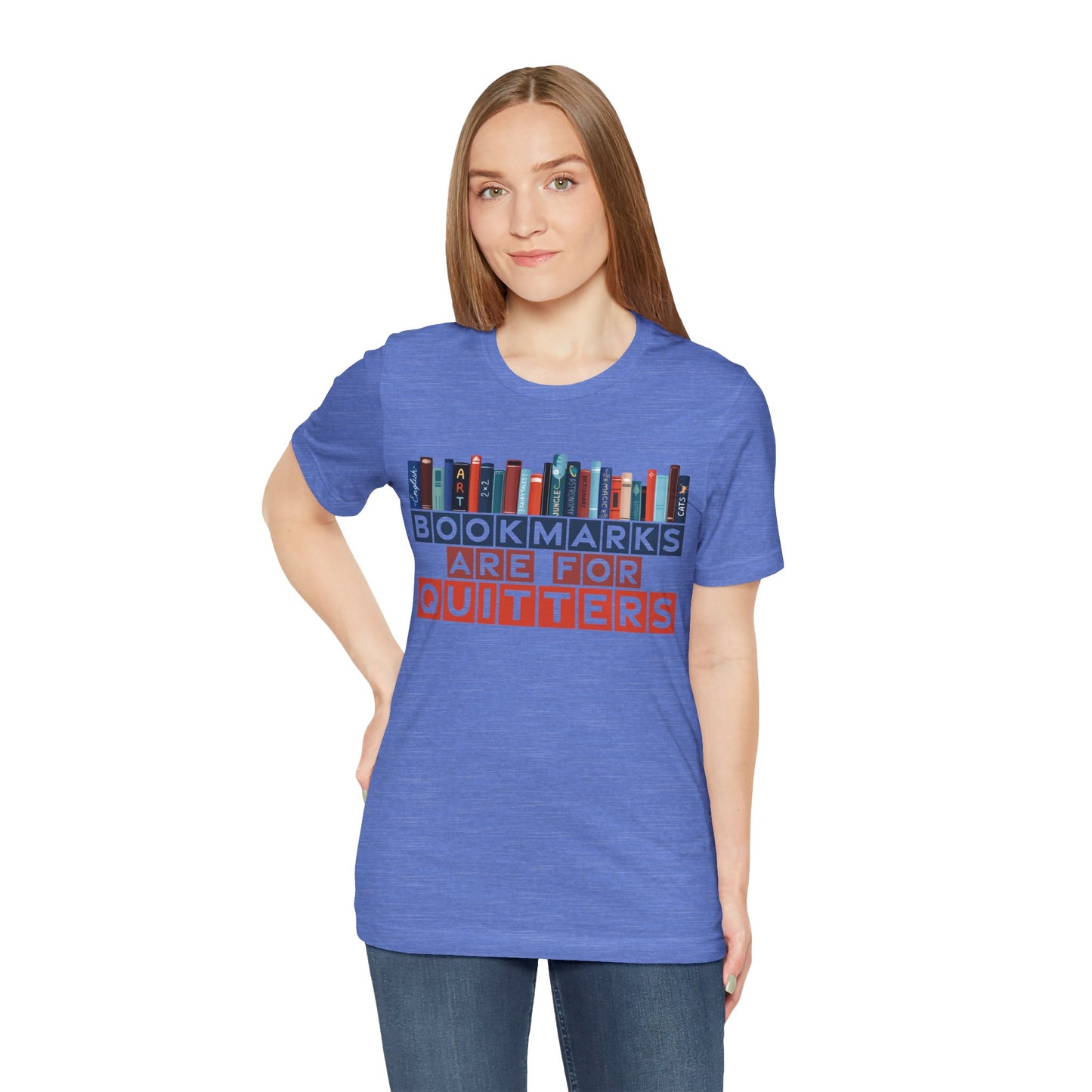 Bookmarks Unisex Jersey Short Sleeve Tee