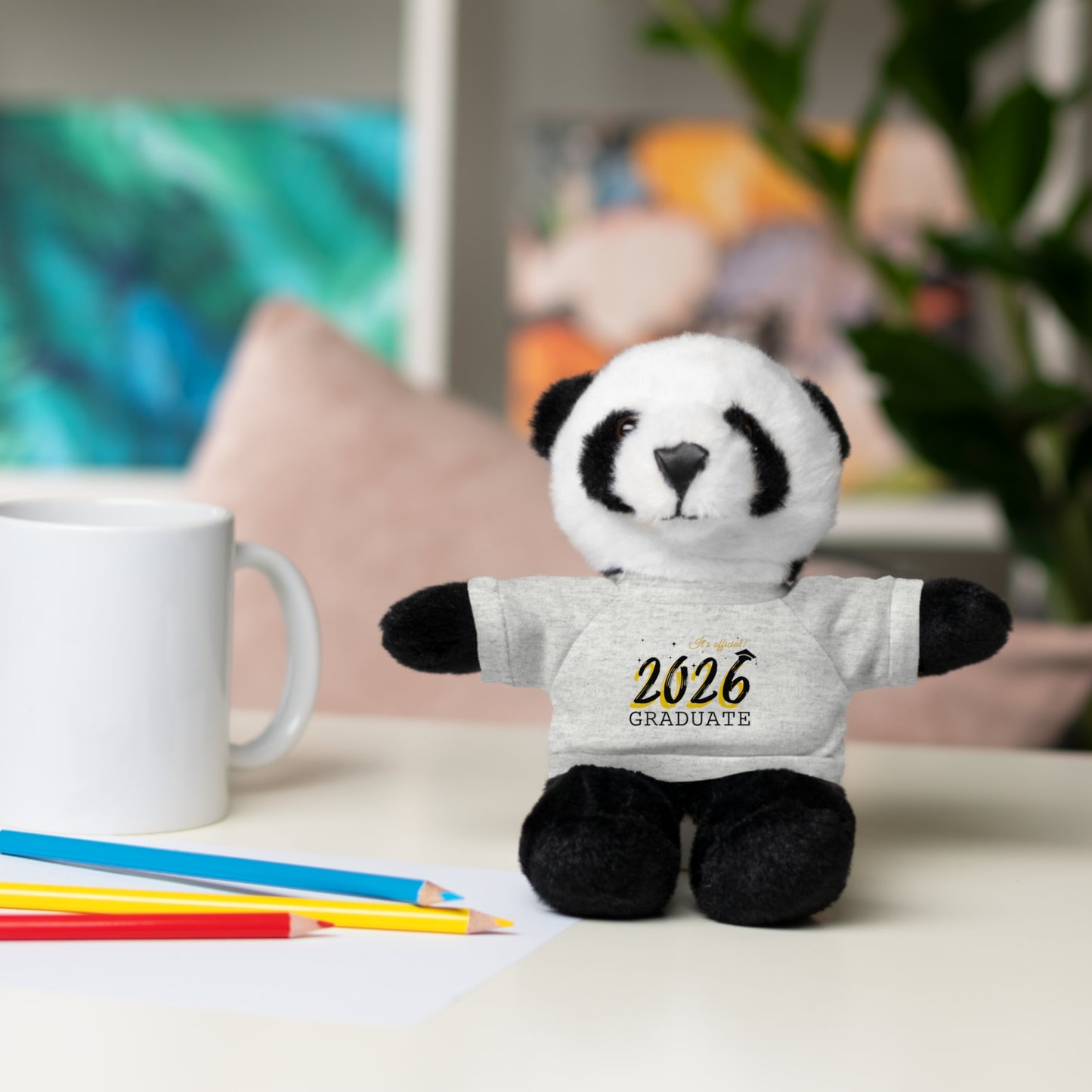 2026 Graduate Stuffed Animals with Tee