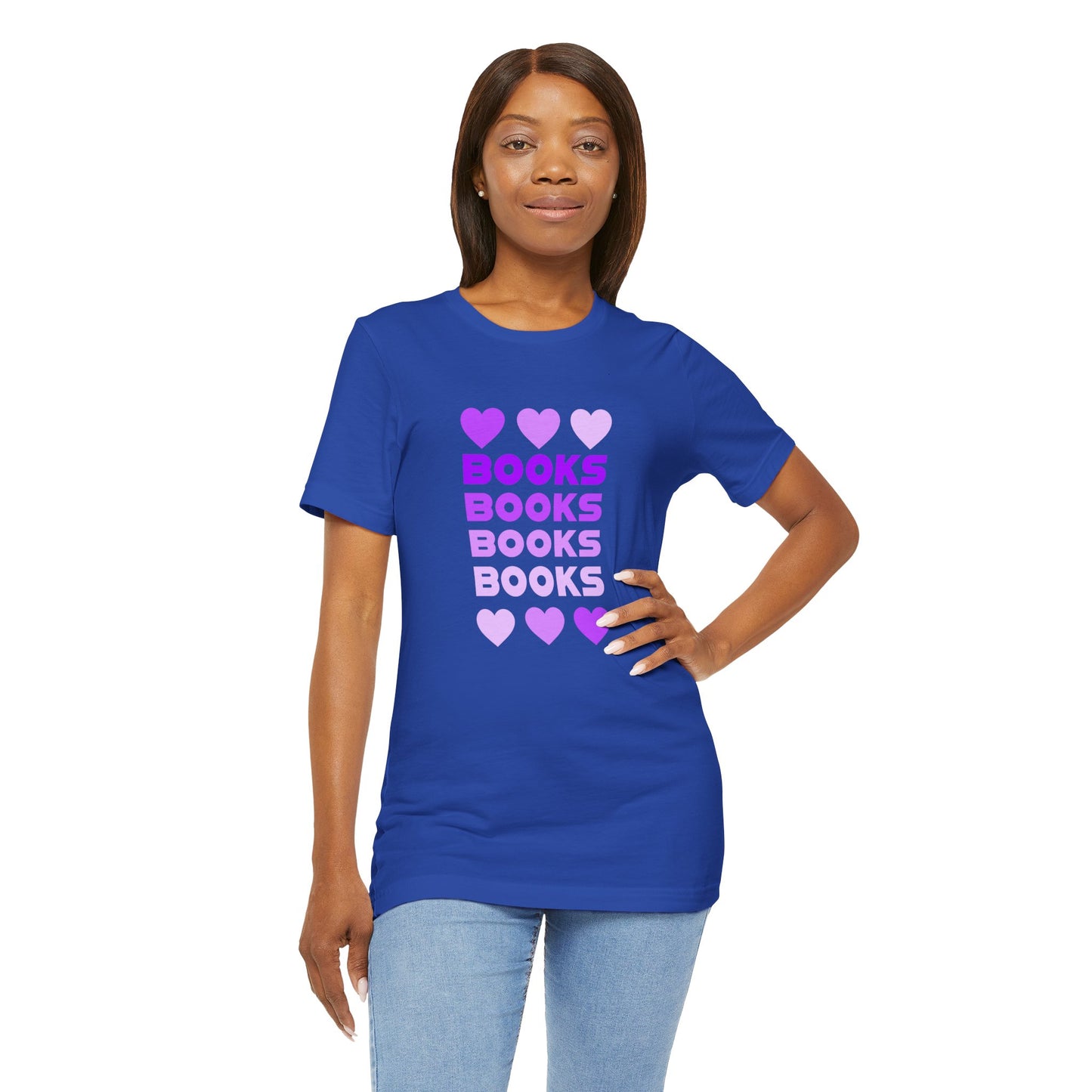 Books Unisex Jersey Short Sleeve Tee