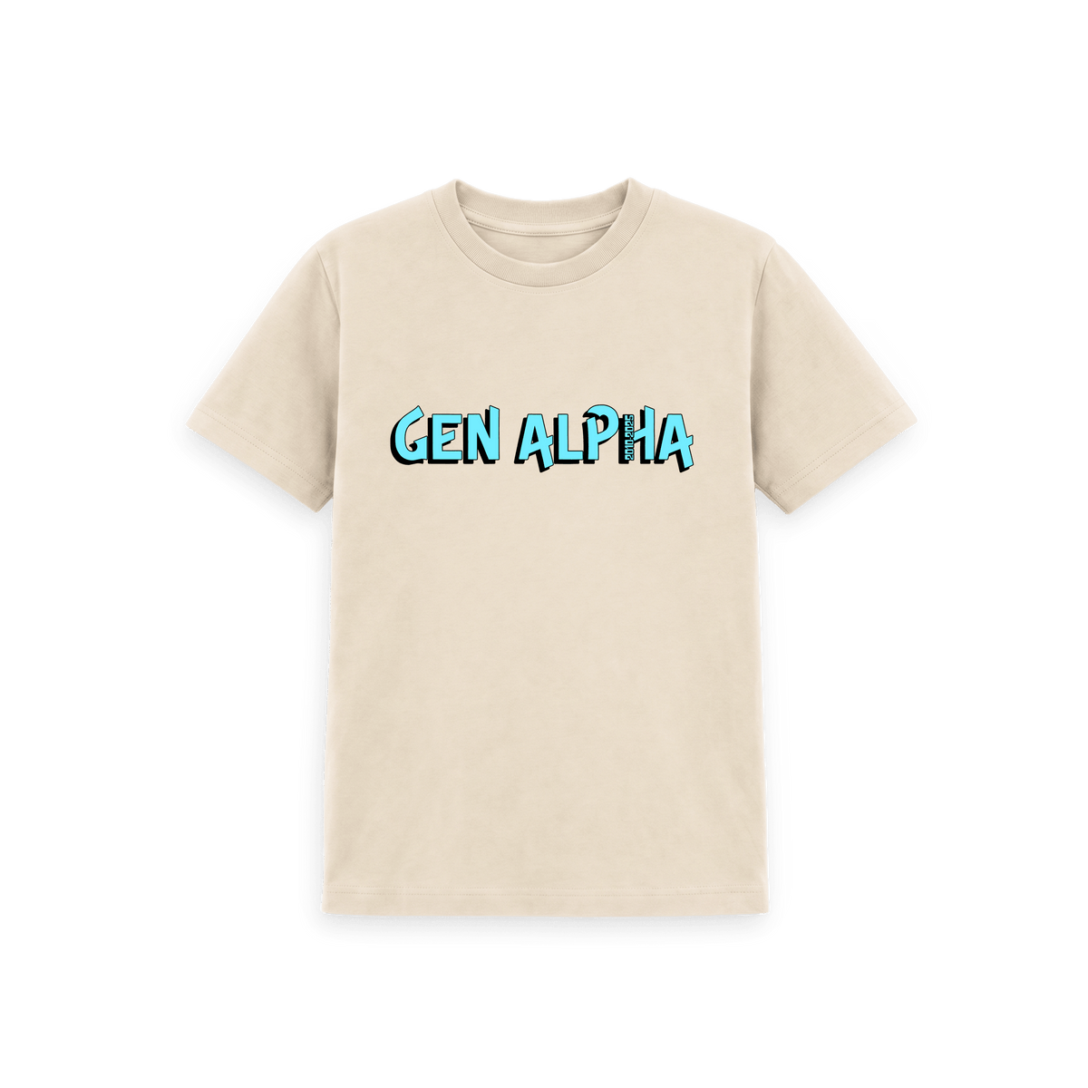 Oat Printed Kids T-Shirt Front