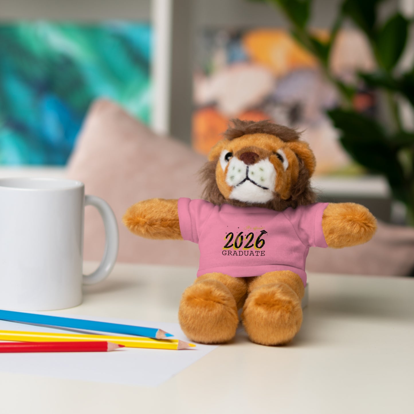 2026 Graduate Stuffed Animals with Tee