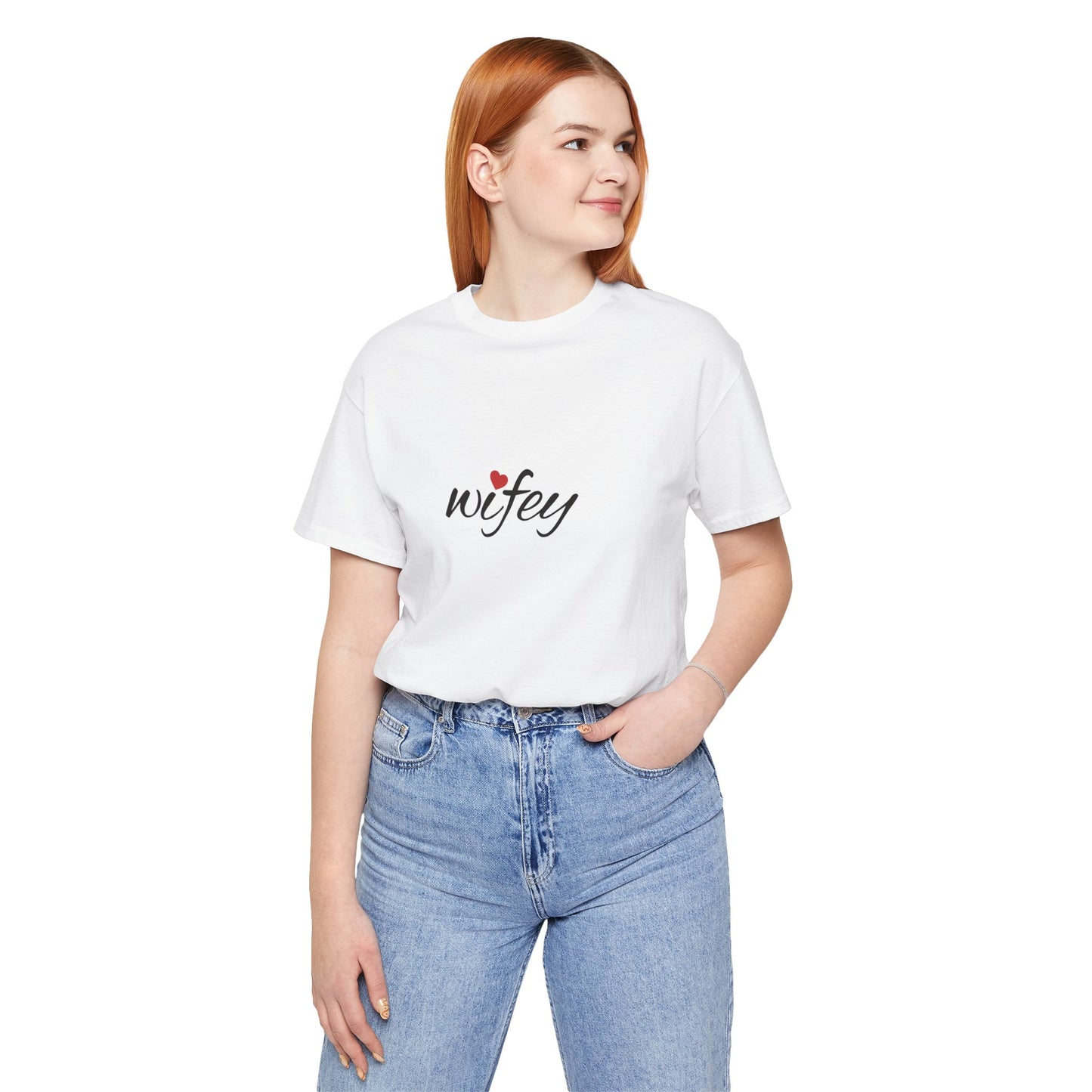 Wifey Unisex Jersey Short Sleeve Tee