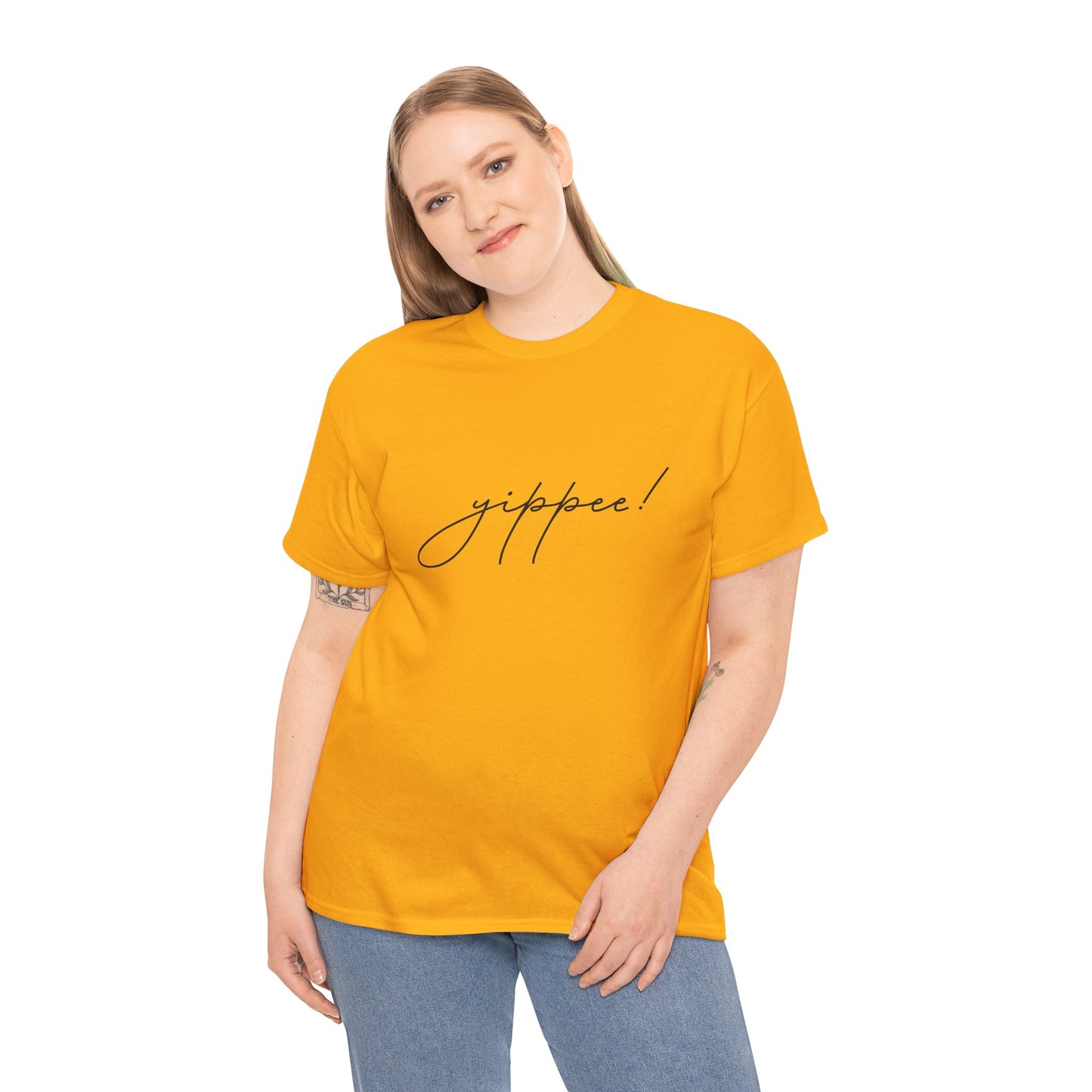 Yippee Unisex Heavy Cotton Tee