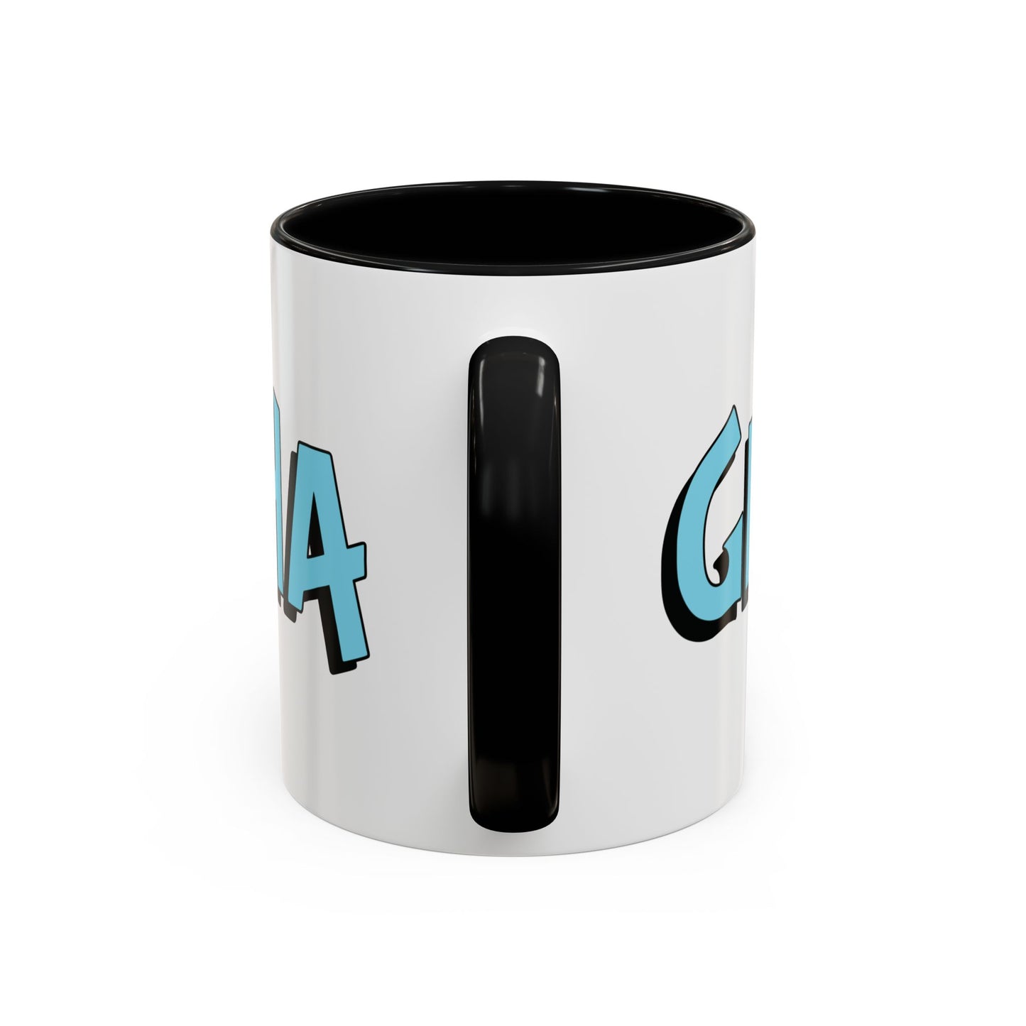 Coffee Mug: Gen Alpha Blue Black Accent (11oz)