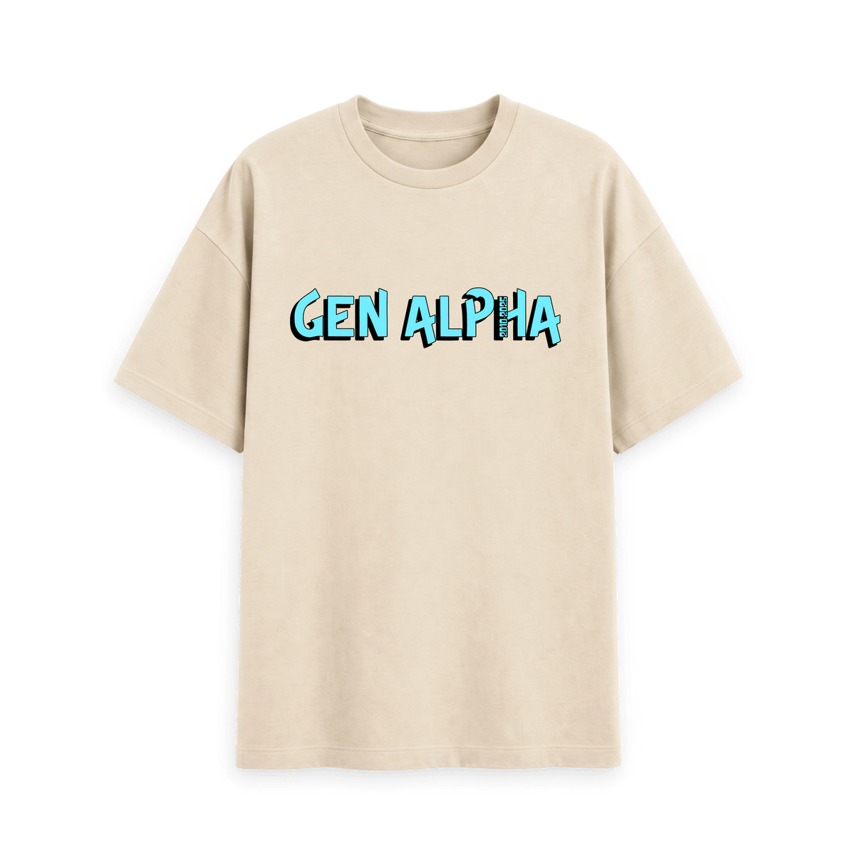 Oat Printed T-shirt Front
