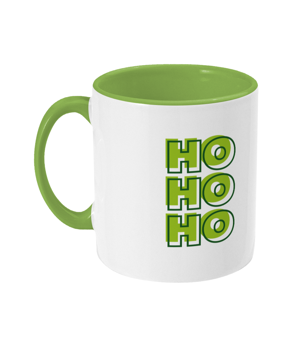 Two Toned Mug Christmas Coffee Mug
