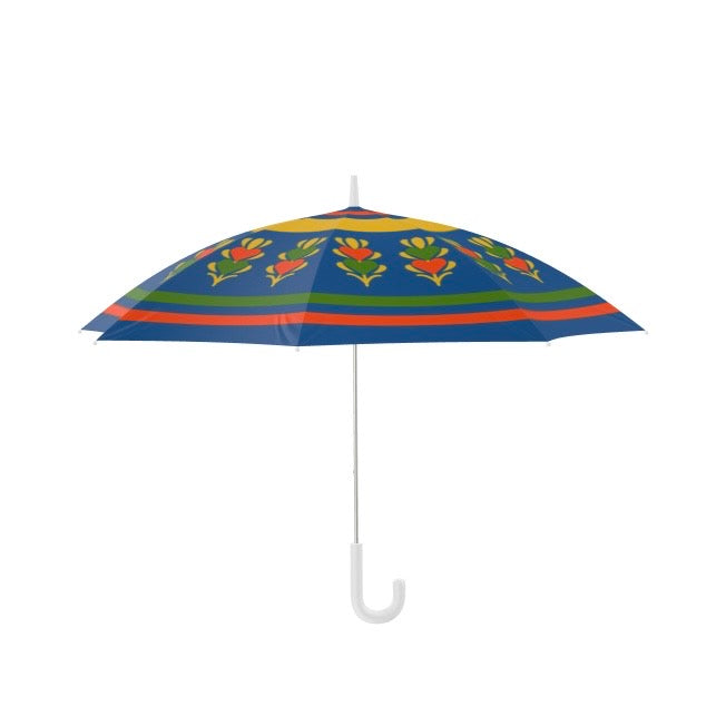 Children Growing Hearts Umbrella White Handle