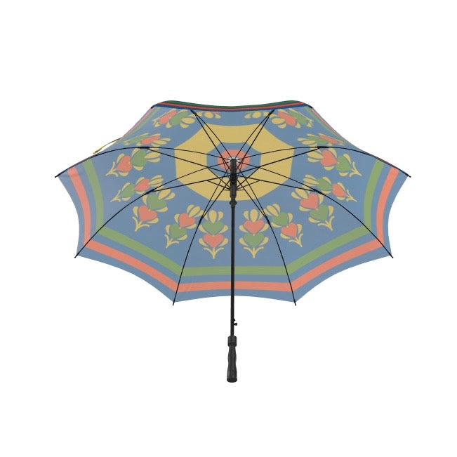 Children Growing Hearts Umbrella White Handle