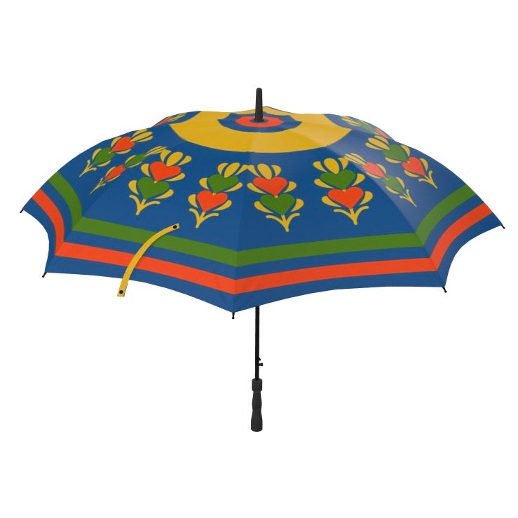 Children Growing Hearts Umbrella White Handle